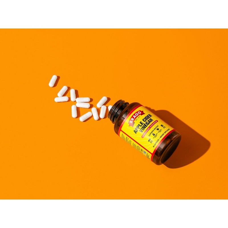 Bragg Apple Cider Vinegar Vitamin D3 Zinc Immune Weight Management 90 Capsules gallery