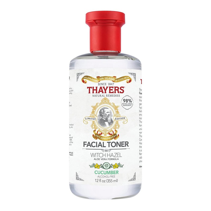 Thayers Witch Hazel Facial Toner with Aloe Vera Formula & Cucumber 12.0 fl oz