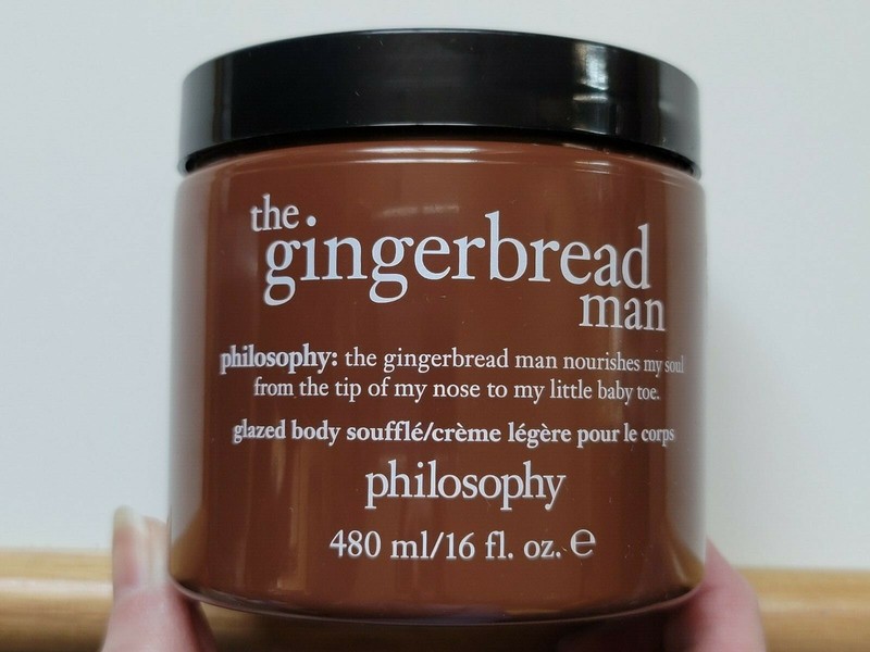 Philosophy THE GINGERBREAD MAN Glazed Body Souffle (16 oz.)