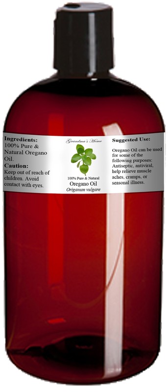 Oregano Essential Oil – 16 oz – 100% Pure and Natural – Grandma’s Home