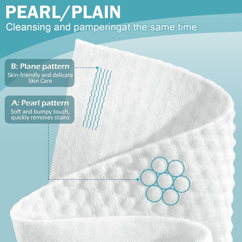 Face Towels, Disposable Face Towel 100 Count, Makeup Remover Dry Wipes, Soft ... gallery