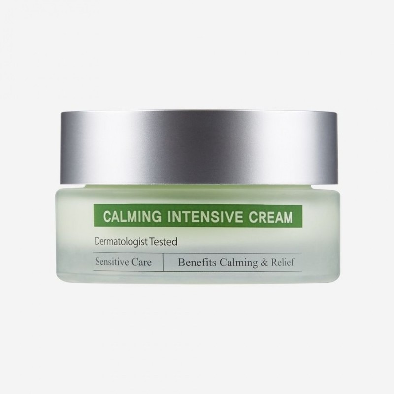 CUSKIN Clean-Up Calming Intensive Cream 1.01oz /30ml Moisturizing, Mild K-Beauty