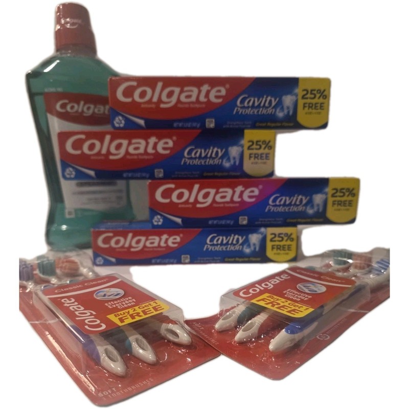 Colgate Cavity COMBO Pack Of 7 Total gallery