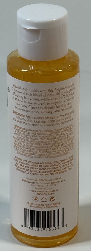 Dermasil Oil Cleanser Lot of 3 Vitamin C, Jojoba Oil, Ceramides, Turmeric Argan gallery