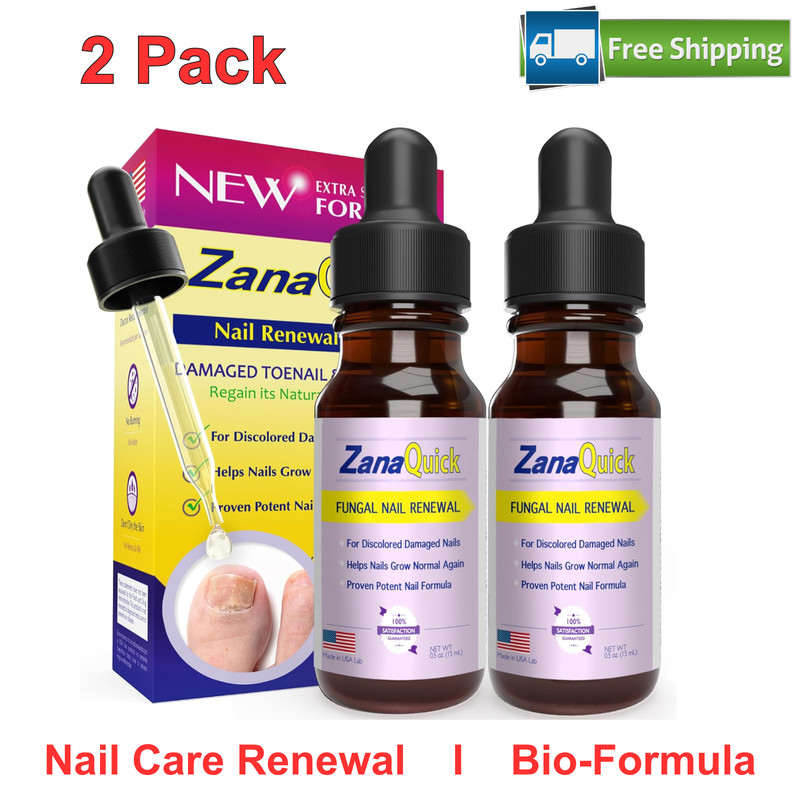 Extra Strength Toenail & Fingernail Repair Drop,Nail Care Renewal For Thick 2 Pk
