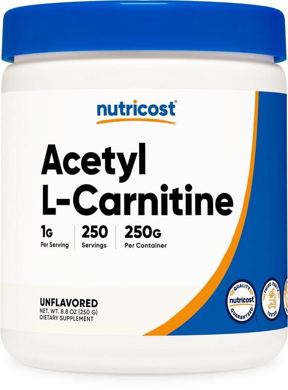 Nutricost Acetyl L-Carnitine Powder 250 Grams