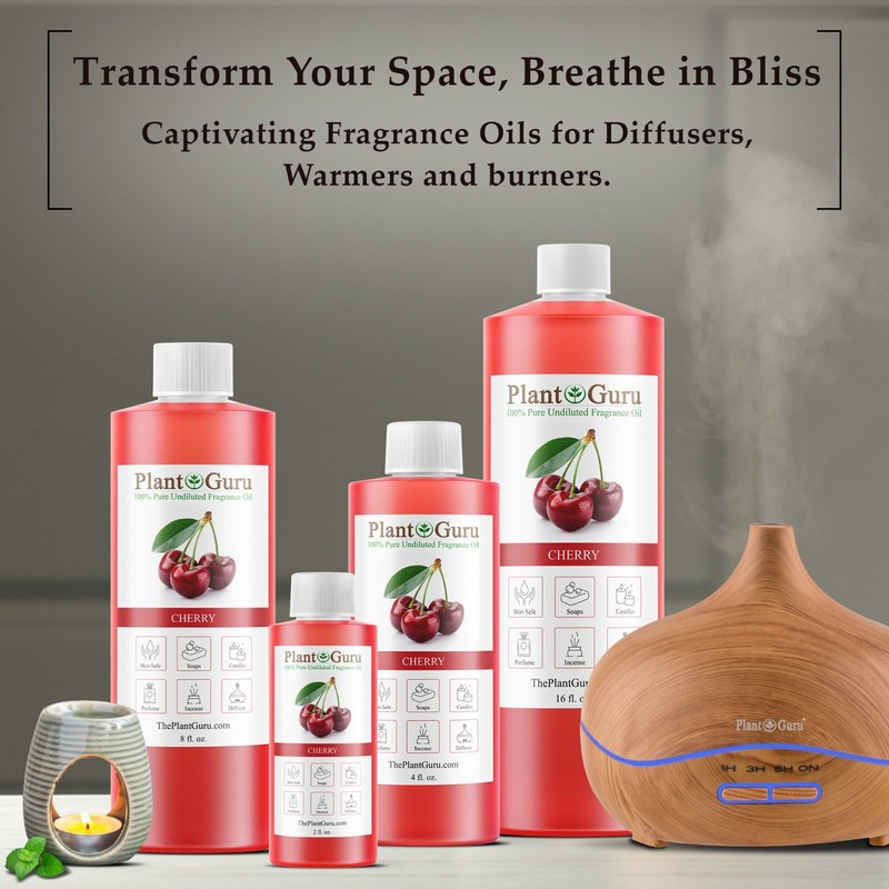 Cherry Fragrance Oil For Candle, Soap Making, Diffuser and Burners gallery