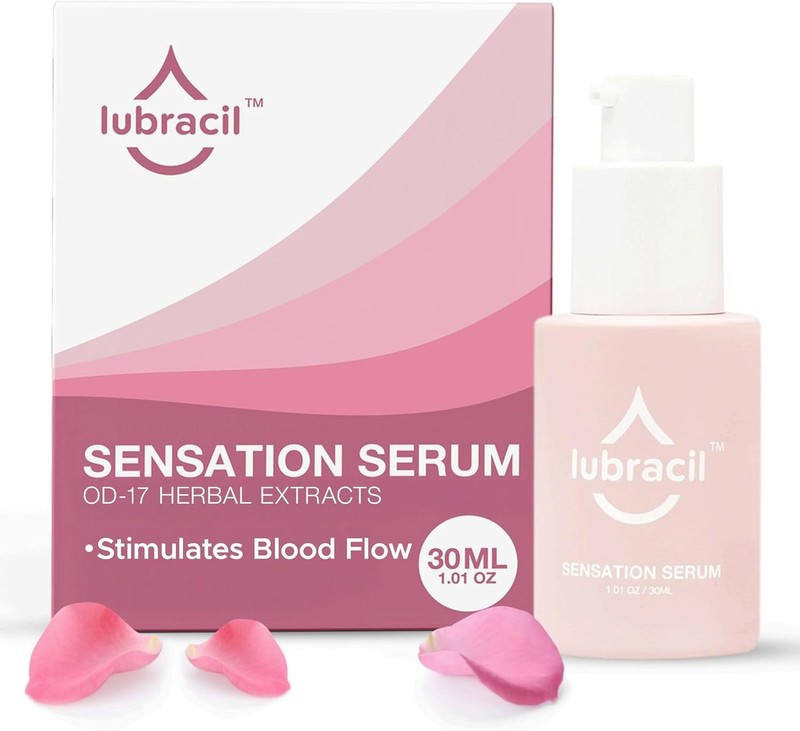Lubracil Sensation Serum for Women – Feminine Skin Moisturizing Serum with Her
