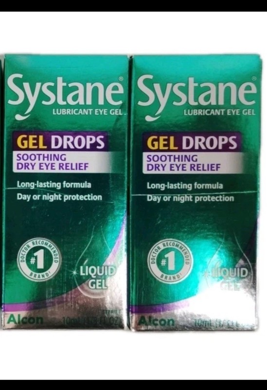 Systane Gel Drops – Soothing Dry Eye Relief 10mL Exp 06/2027+ (2 Pack)