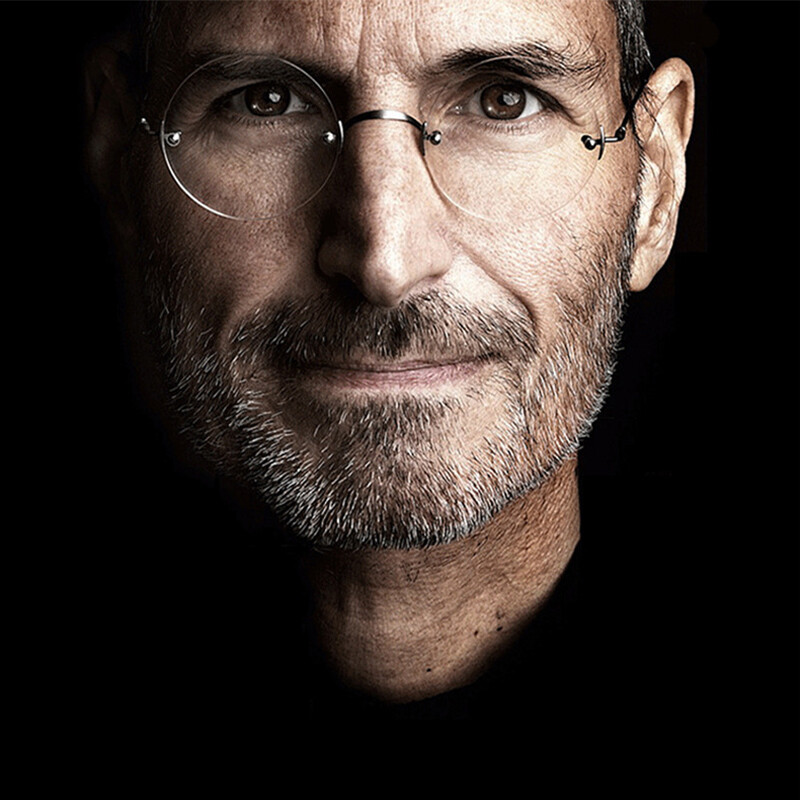 Rimless Titanium Frame Steve Jobs Style Glasses Small Round Eyeglasses Brillen gallery