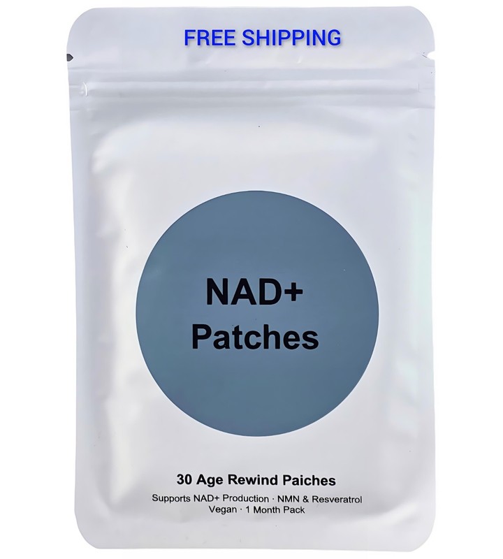 30 NAD+ Patches, Supports NAD+ Production, Vegan