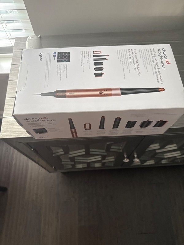 Dyson Special Edition Airwrap ID Multi Styer Straight and Wavy Hair Amber Silk