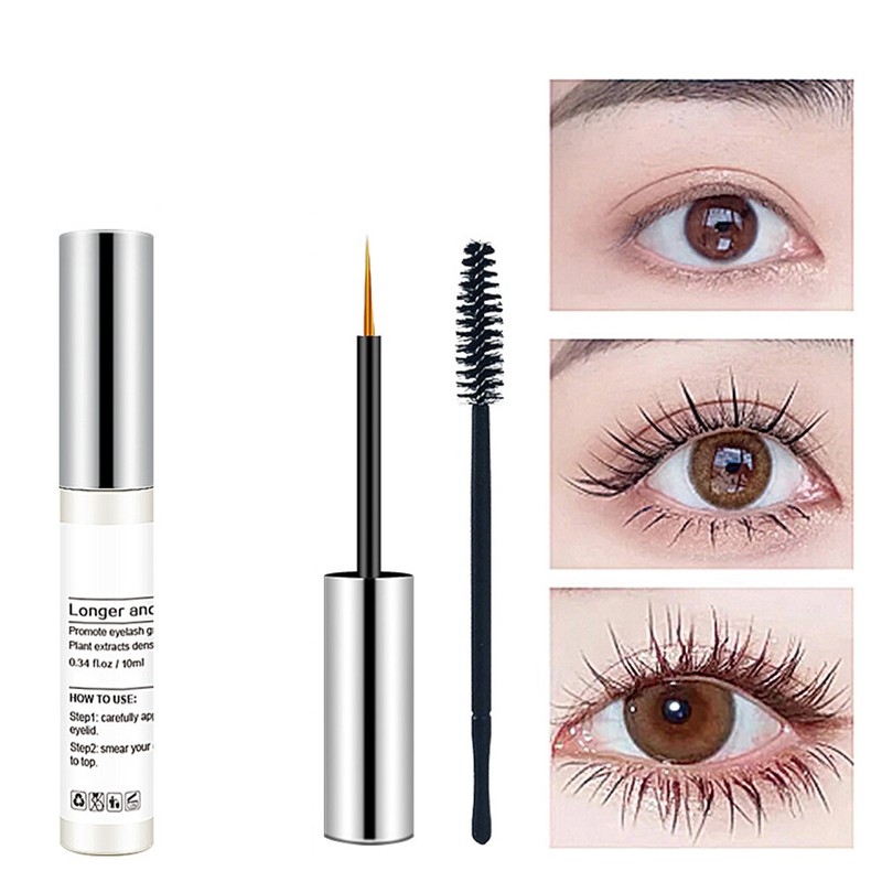 US 1-2 Pack Thick Lash Serum Long Natural Eyelash Growth Serum Booster 10ML gallery