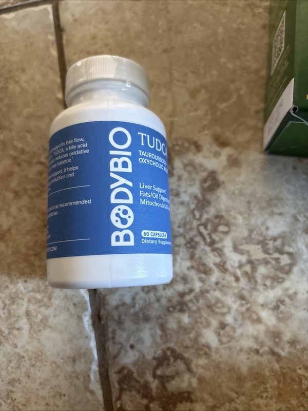 BodyBio, TUDCA, 60 Capsules (250 mg per Capsule)
