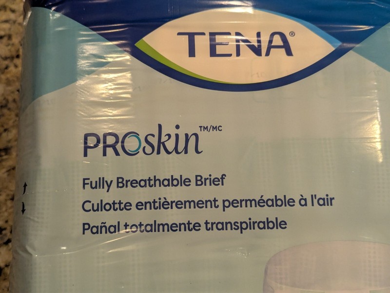 TENA ProSkin Adult Incontinence Briefs Heavy Absorbency size M (34-47") 28 ct gallery