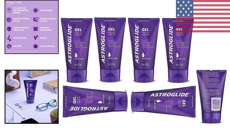 Thicker Personal Lubricant Gel, 4 Oz Tubes - 6 Pack for Longer Lasting Intimacy gallery