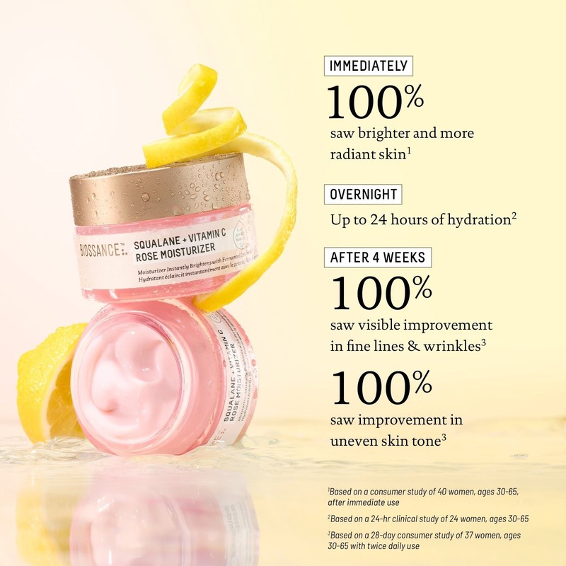 Squalane + Vitamin C Rose Moisturizer gallery