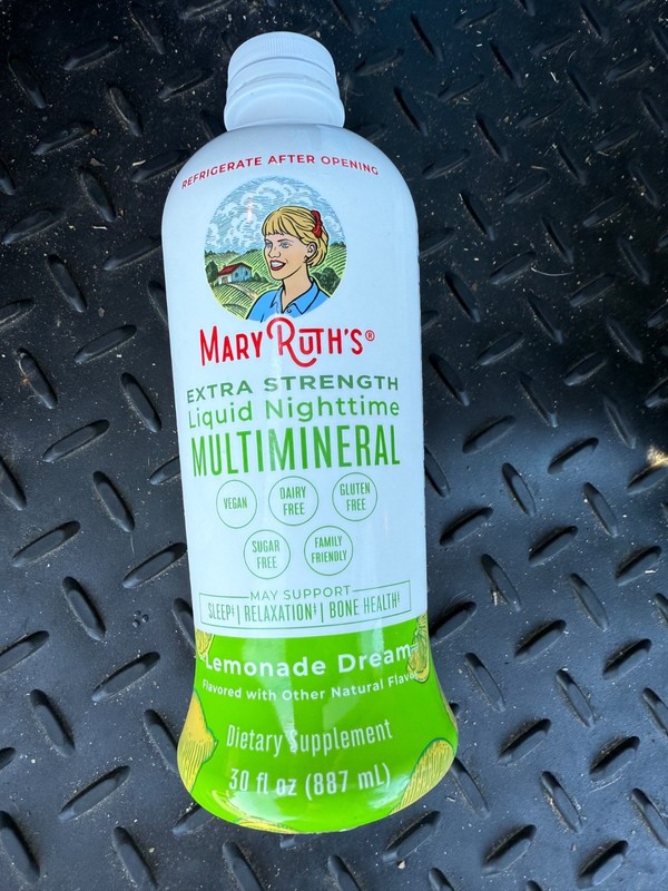 New Mary Ruth’s X-strength Liquid Nighttime Multimineral Lemonade Dream 32oz
