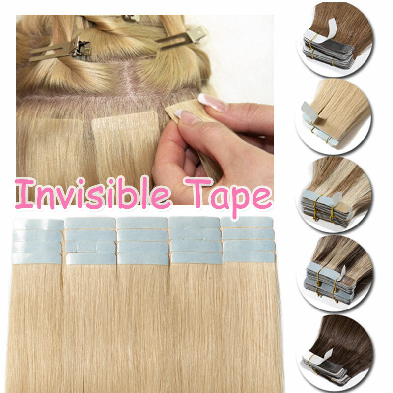 Double Sided Adhesive Super Tape For Tape in Hair Extensions USA Free Ship 60pcs gallery
