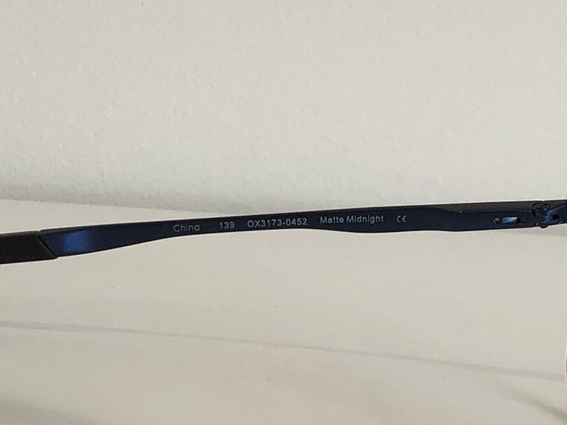 Oakley OX 3173-0452 Barrelhouse Matte Midnight Blue Eyeglasses 52-17-139 gallery