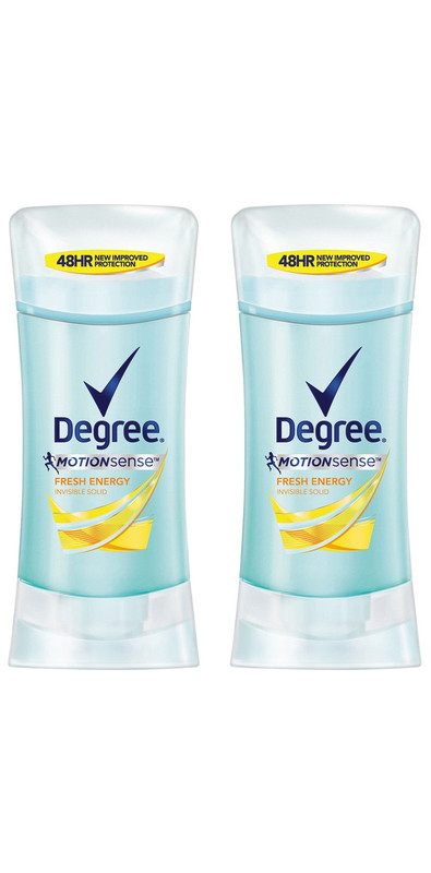 2x Degree Motionsense Fresh Energy Anti-Perspirant & Deodorant 2.6 Oz Exp 04/22