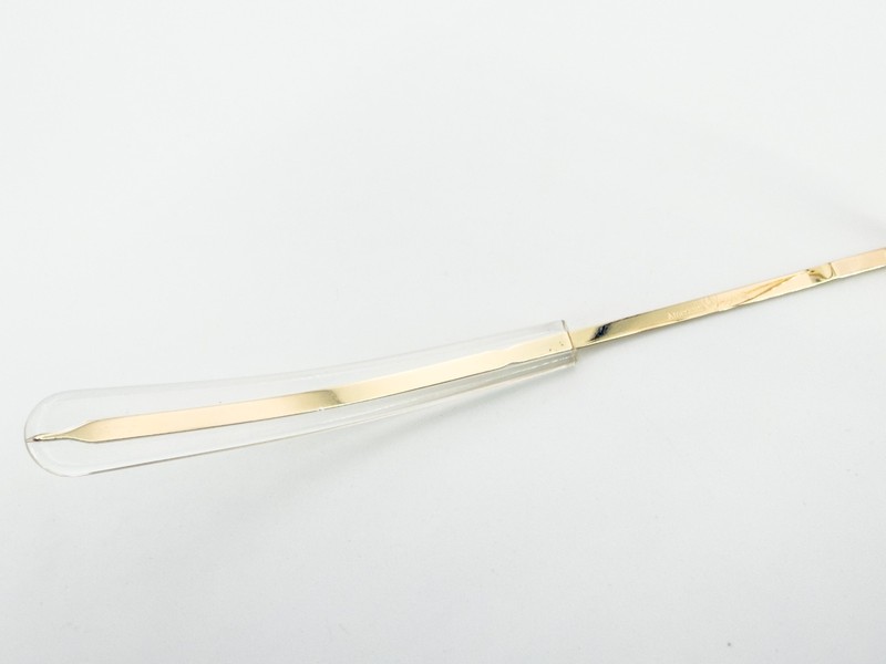 NICE American Optical Original Pilot 23K Eyeglasses FRAMES 52[]20-140 Gold M574 gallery
