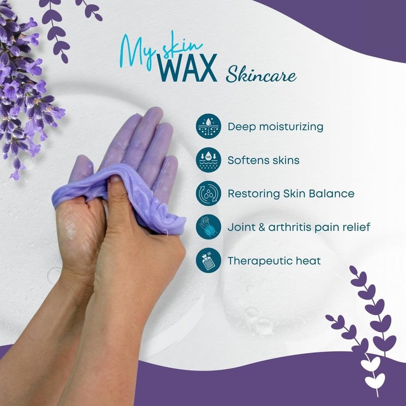 Paraffin Wax Refills Maxi Pack for Hands and Feet Bath – 6 Large 14oz Blocks (5. gallery