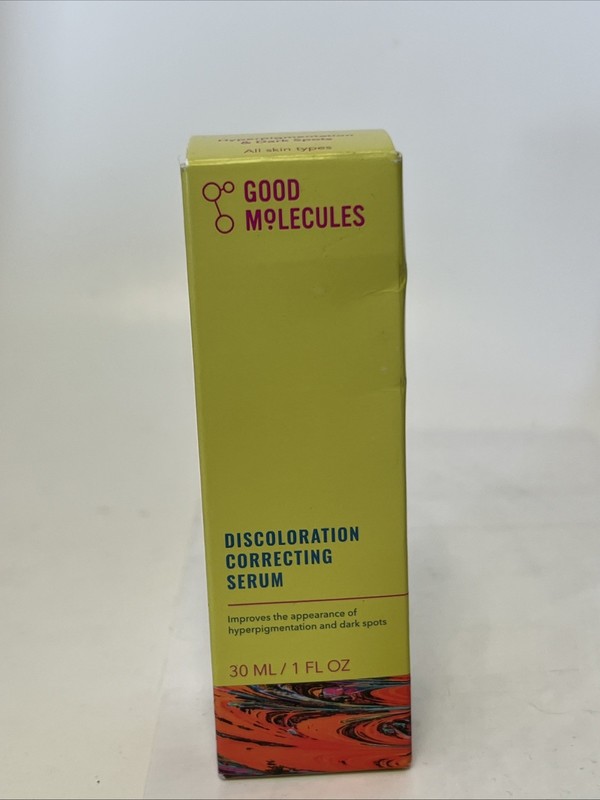 (1) GOOD MOLECULES Discoloration Correcting Serum Body Treatment 30 ML/FL OZ