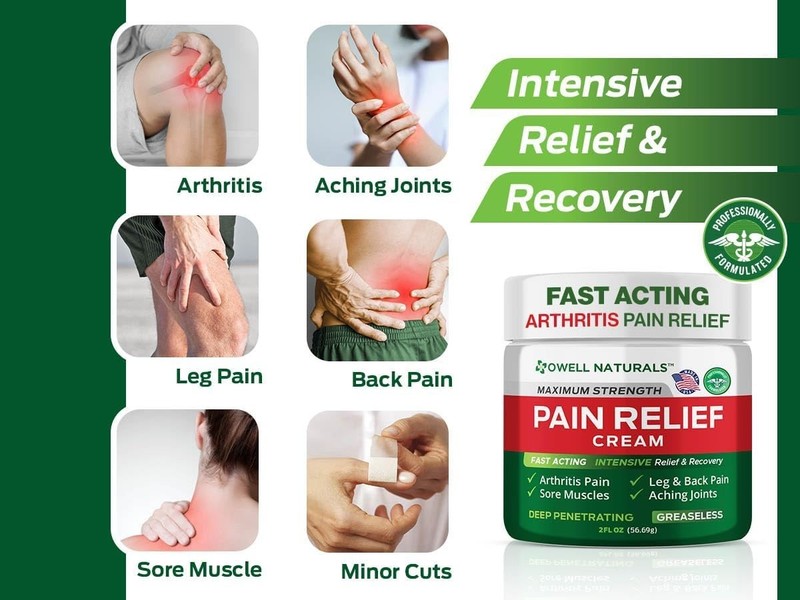 7 oz Maximum Strength Muscle & Joint Relief Cream – Menthol Scented Comfort gallery
