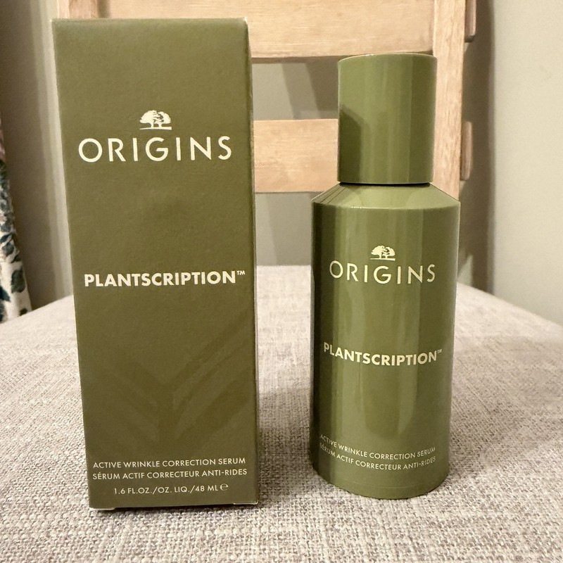 Origins Plantscription Active Wrinkle Correction Serum 1 fl oz 30 mL NEW