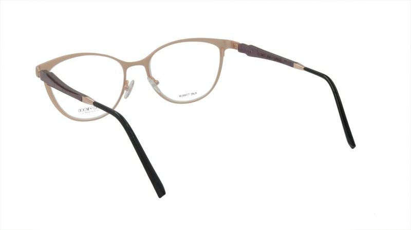 GOLD&WOOD Eyeglasses Frame Wood Metal Acetate Luxembourg Made MARYLIN 01 02 gallery