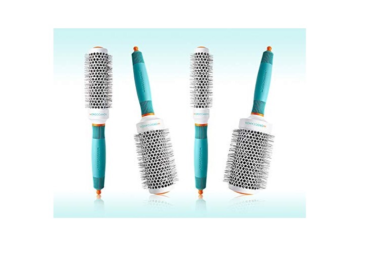 Moroccanoil Ceramic Round Styling Brush & Comb (Choose Size: 55mm / 35mm / 25mm)