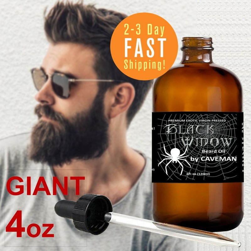 4oz Caveman™ Beard Taming Men Mustache Barber Grooming Style Growth Oil 14 Scent gallery