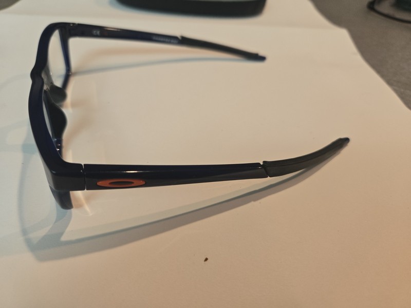 OAKLEY OX8089-0452 Chamfer MNP Midnight Blue Red Icons 52-17-140 Eyeglasses gallery