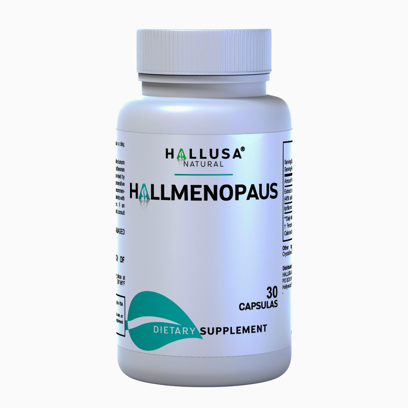 HALLMENOPAUS – Menopause Support – Hormone Balance – 30 Caps