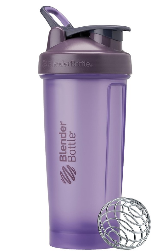 BlenderBottle Classic V2 Shaker Bottle Protein Shakes Purple 28oz
