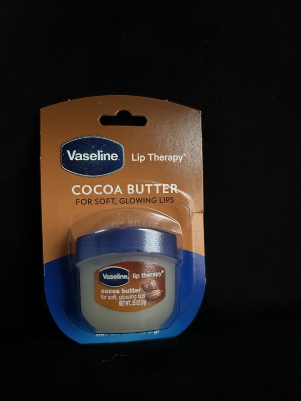 Vaseline Cocoa Butter Lip Therapy for Soft, Glowing Lips, 0.25oz