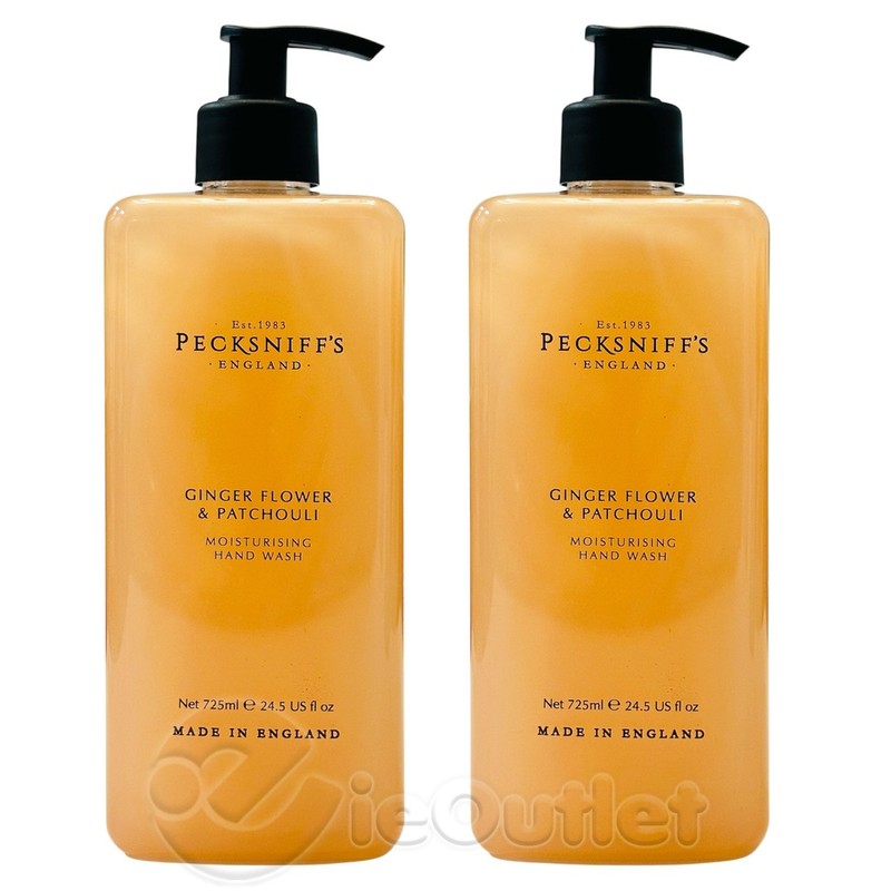 2-PACK Pecksniffs JUMBO Hand Wash Liquid Soap 24.5 oz – GINGER FLOWER PATCHOULI