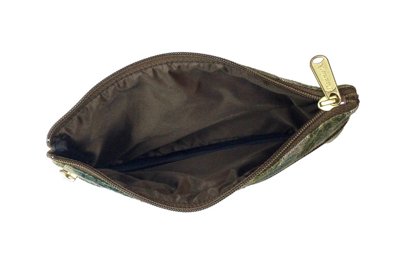Danny K Cosmetic Bag - 2 Pockets - Zipper Closure - Measures 5x8 inches gallery