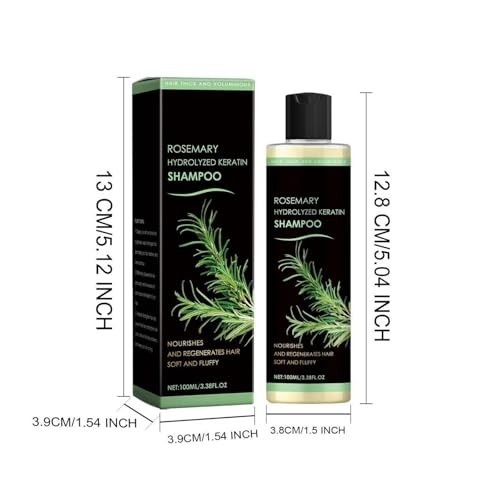 Tgideas Organic Rosemary Hair Growth Shampoo for Women and Men-Natural Thicke... gallery