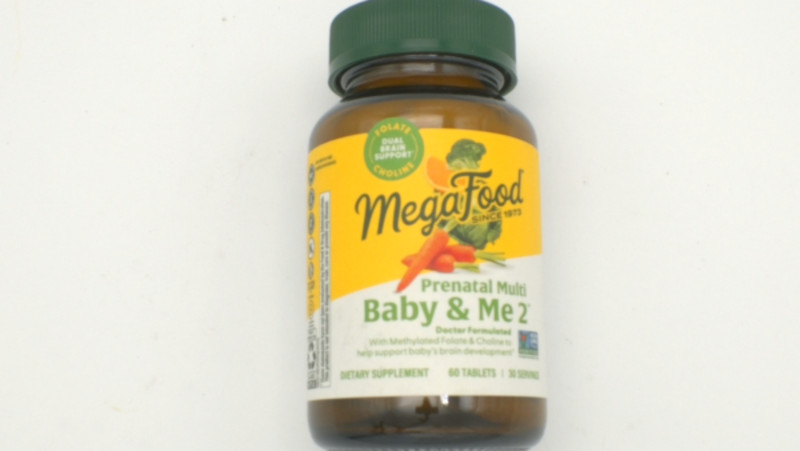 EXP 3/2027, MegaFood Baby & Me 2 Prenatal Vitamin and Minerals – Vitamins for Wo