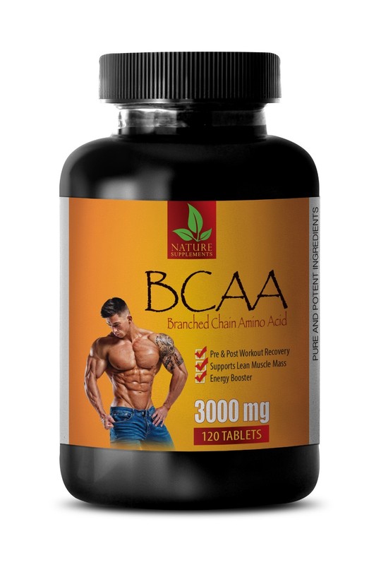bcaa capsules – BCAA 3000mg – l-leucine, l-isoleucine, l-valine – 120 Tablets