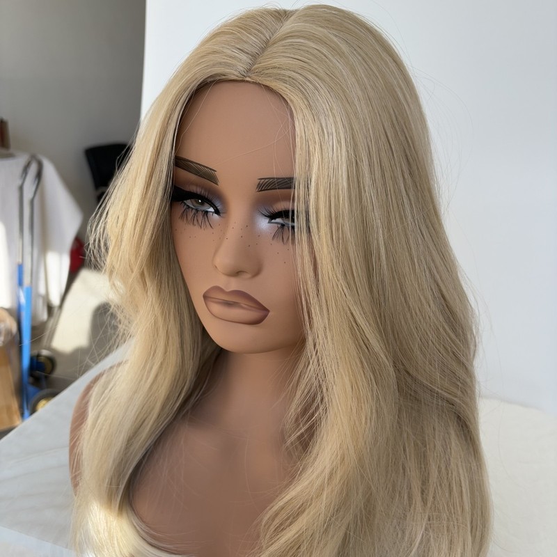 Costume Wig Blended Blonde Soft Bob Straight Heat Resistant Hair Halloween gallery