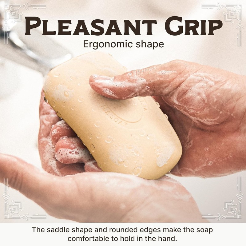 Fragrance-Free Castile Soap Bars - Organic Ingredients gallery