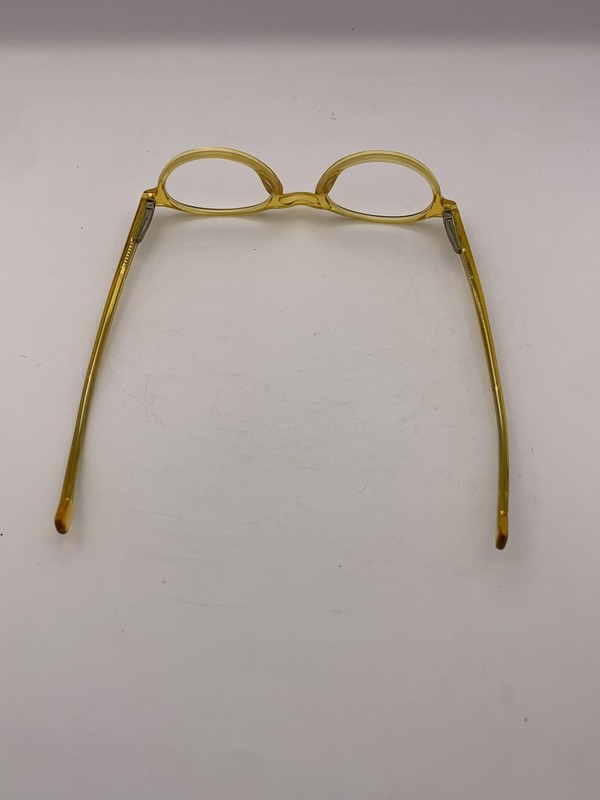 Eyebobs Reading Glasses Yellow Round Womens Clear Lens Acetate Frame +1.50 gallery