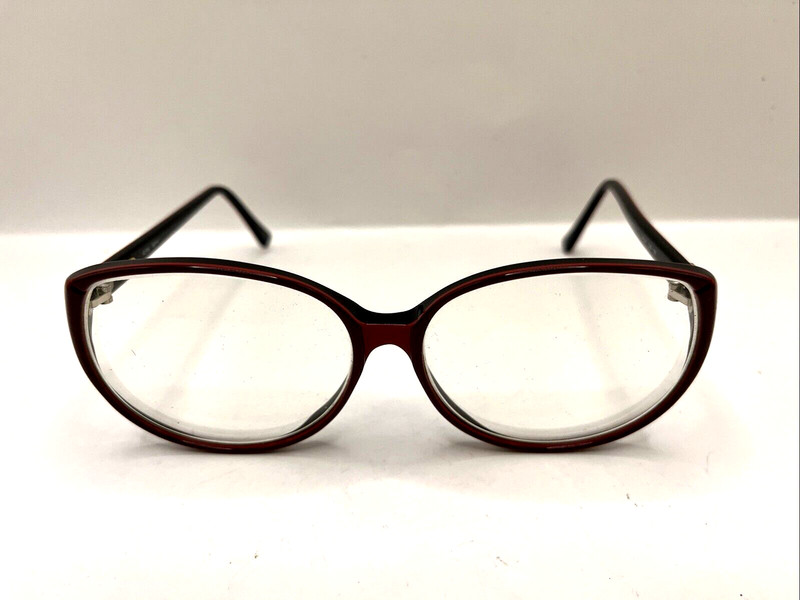 Filos Eyeglasses 4096 974 Red/Black Designer Frames Only Red 58-16
