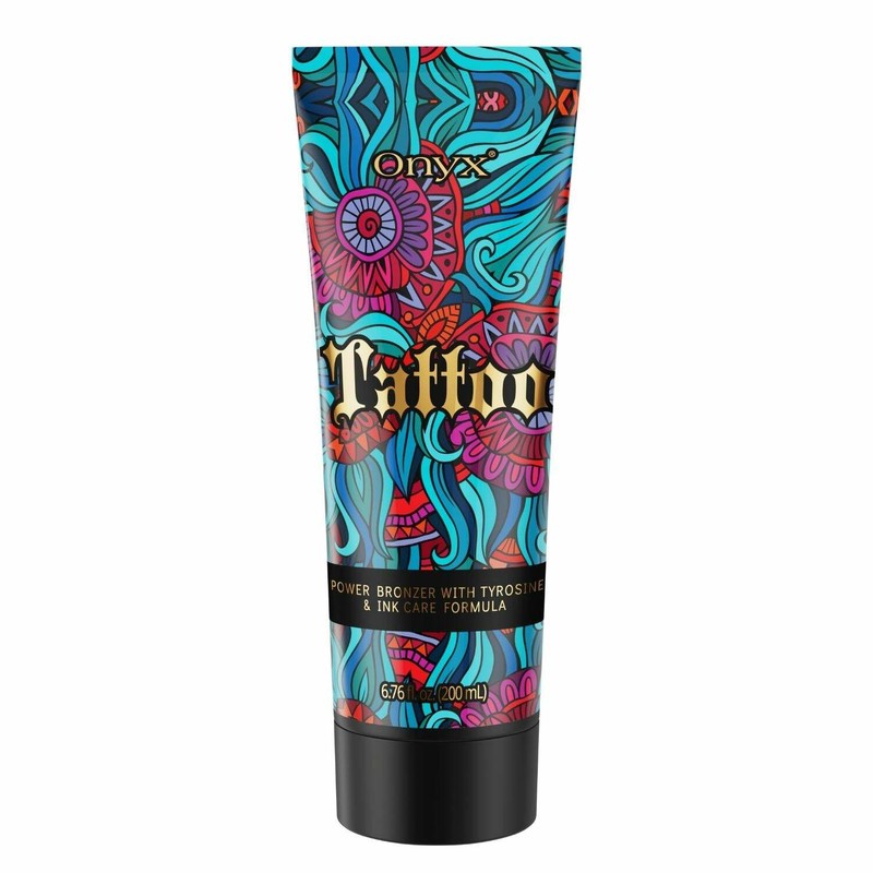 Onyx Tattoo Bronzing Tanning Lotion with Ink Care Formula