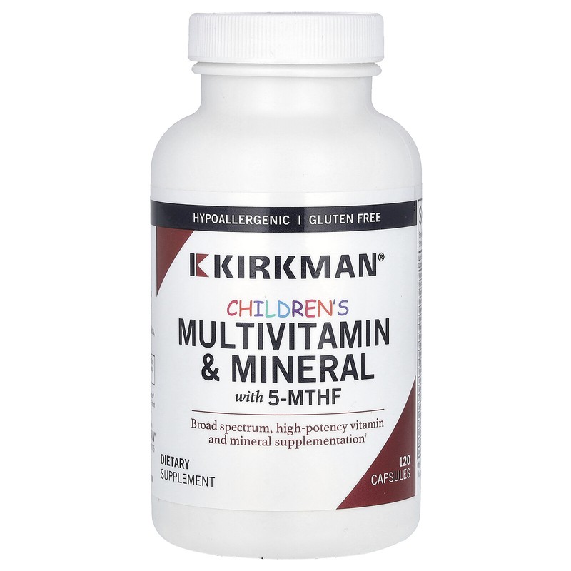 Children’s Multivitamin & Mineral with 5-MTHF, 120 Capsules