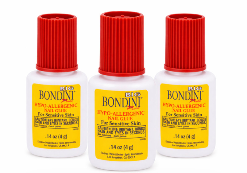 Big Bondini Hypo-Allergenic Nail Glue .14 oz. (3, 6, 9, or 12 Pack) gallery