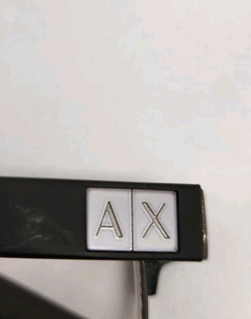 Armani Exchange AX1019 6089 Eyeglasses Frame Men's Matte Gunmetal Full Rim 54mm gallery